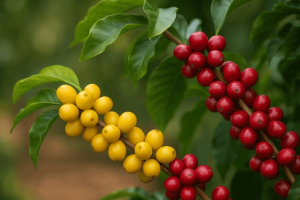Catuaí coffee growing in Brazil
